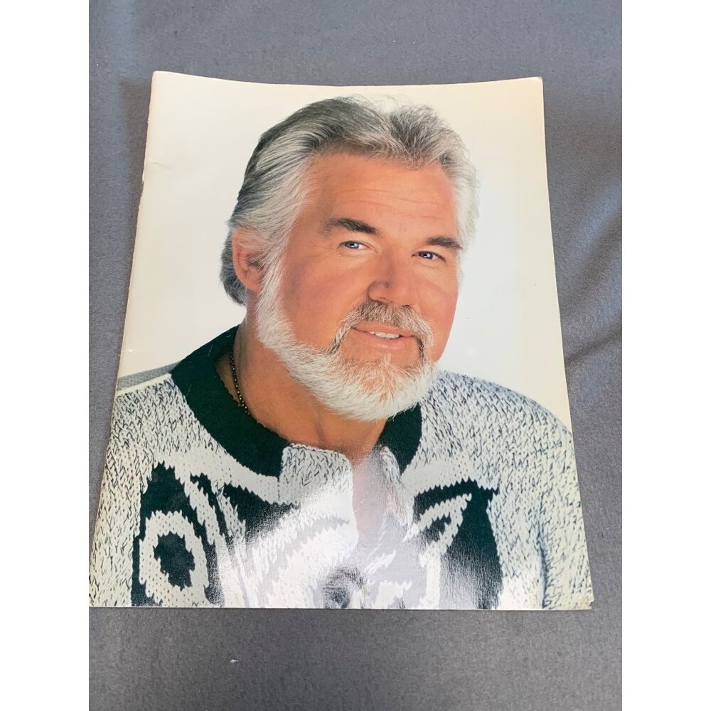 Kenny Rogers 10th Anniversary Tour Program 1987 Dole Presents Special Guest Edit